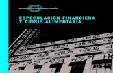 Especulación financiera y crisis alimentaria
