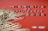 Memoria de actividades de EC 2006