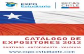 Catálogo Expositores Chile 2012