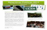 Anuario de Relaciones Públicas 2012