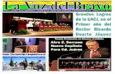 La Voz del Bravo, Octubre 2013