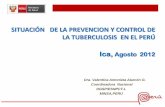 Situacion de la Tuberculosis MINSA Peru Agosto 2012