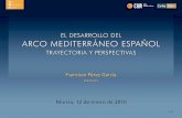 El desarrollo del Arco Mediterráneo Español. Presentación copia