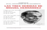 LAS TRES HERIDAS DE MIGUEL HERNÁNDEZ