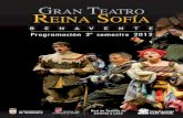 Programación Teatro Reina Sofía, 2º semestre  2012.