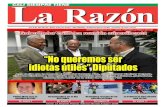 Diario La Razón martes 18 de junio