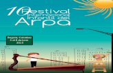 Cartilla 10 Festival Internacional Infantil del Arpa