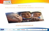 BOLETÍN #1 COLOMBIA: PÓLITICAS PÚBLICAS SOBRE INFANCIA