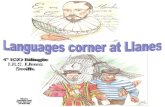 Languages corner at Llanes