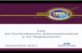 Ley de Contratación Administrativa y su Reglamento.