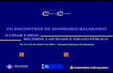 Programa VII Edición Encontros de Mondariz-Balneario