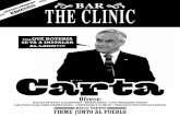 Carta Bar The Clinic Julio