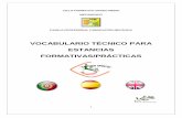 Vocabulario Técnico para Estancias Formativas / Prácticas