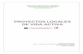 PROYECTOS LOCALES DE VIDA ACTIVA. ACTIVIDAD FISICO DEPORTIVA PARA MAYORES
