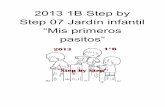 2013 1B Step by Step 07 Jardín infantil "Mis primeros pasitos"