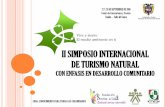 SIMPOSIO INT DE TURISMO NATURAL