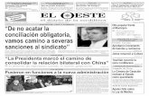 Diario El Oeste 11/05/2013
