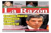 Diario La Razón, martes 1 de noviembre