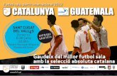 Partit internacional Catalunya - Guatemala