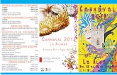 Programa de Actos del Carnaval de La Algaba 2012