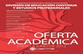 Oferta Academica Enero-Mayo
