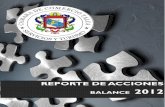Reporte de Acciones 2012 - 2013