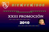 XXIII Promoción CEP NSPS-2010