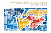 Informe de cooperación 2010-2011