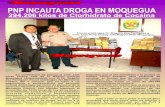 Droga en Moquegua