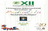 Programa XII Congreso Estatal del Colegio de Pediatria del Estado de México