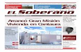 Primera edición del Semanario "El Soberano"