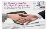LA CONTRATACIÓN PÚBLICA ELECTRÓNICA en las Entidades Locales de Castilla y León