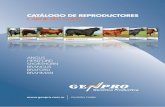 Catálogo Reproductores de Carne 2011 - Genpro