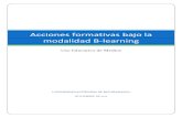 Acciones formativas bajo la modalidad B-learning