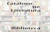 Catálogo literatura 2013