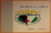 Librillo de las Bodas de Oro del Burgos CF