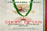 Programa Oficial de Festejos Chope Piesta 2013