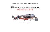 Programa de manejo software NAJA  V9.6