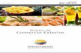 Boletín de Comercio Exterior PRO ECUADOR - NOV / DIC