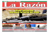 Diario La Razón viernes 13 de diciembre