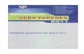 Informativo Vera Paredes - Edicion Virtual - Quincena de Mayo