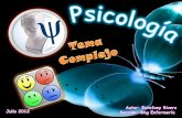 La Psicologia tema complejo