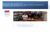 Boletín Estadístico Bibliotecas Públicas Biblioredes 1er trimestre 2014
