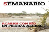 Semanario Coahuila: Acaban con río en Piedras Negras
