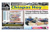 Chiapas HOY Miércoles 23 de Septiembre en Portada & Contraportada