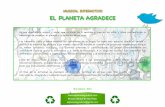 Dossier EL PLANETA AGRADECE