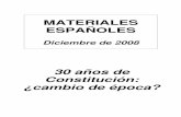 Materiales Españoles Diciembre 2008