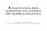 Enseñanza del español en países de habla inglesa
