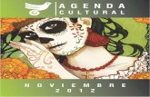 Agenda Cultural de Noviembre 2012