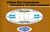 Plan De Examen Centro Profesional